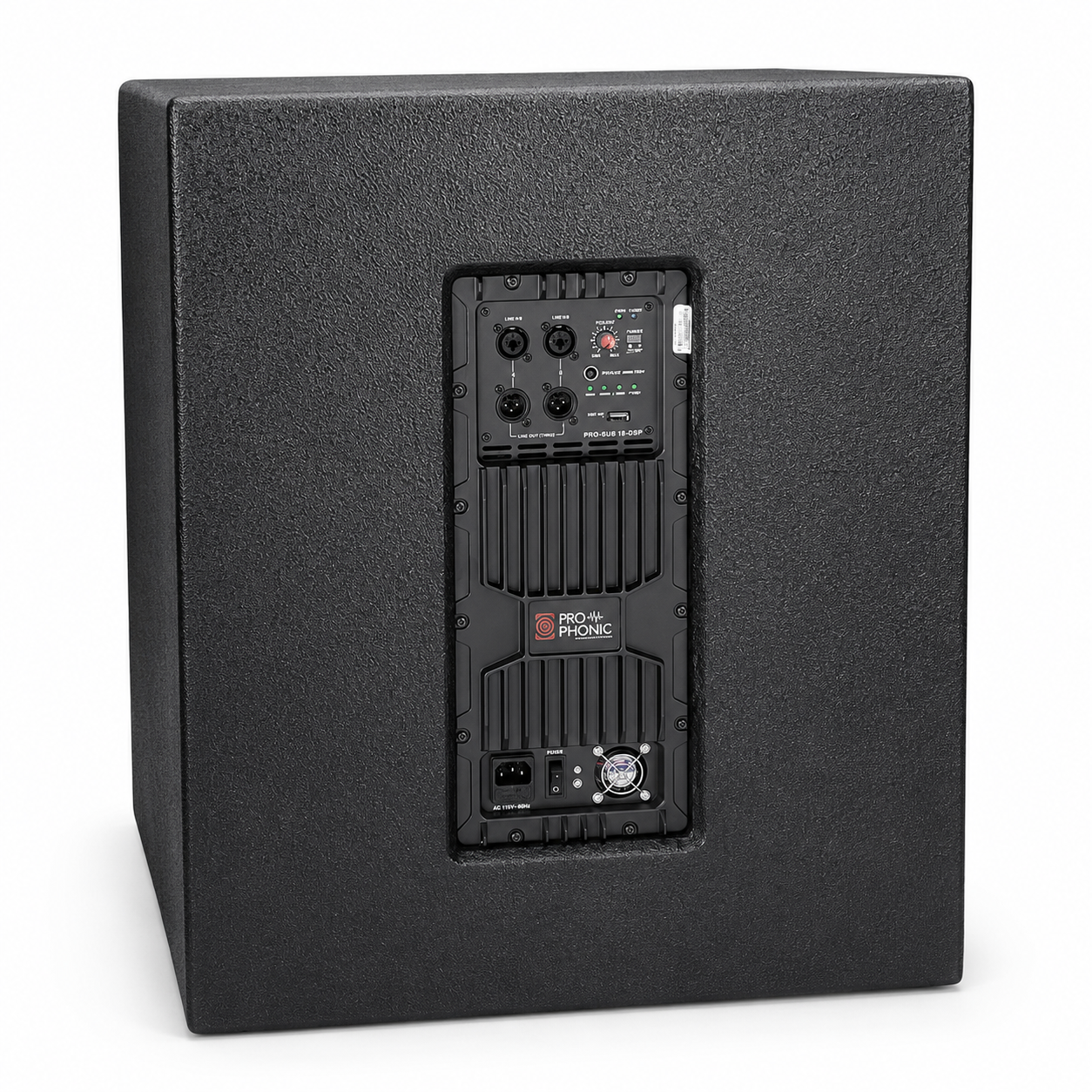 BAJO ACTIVO PROPHONIC DE 18 PULGADAS PRO-SUB18 DSP