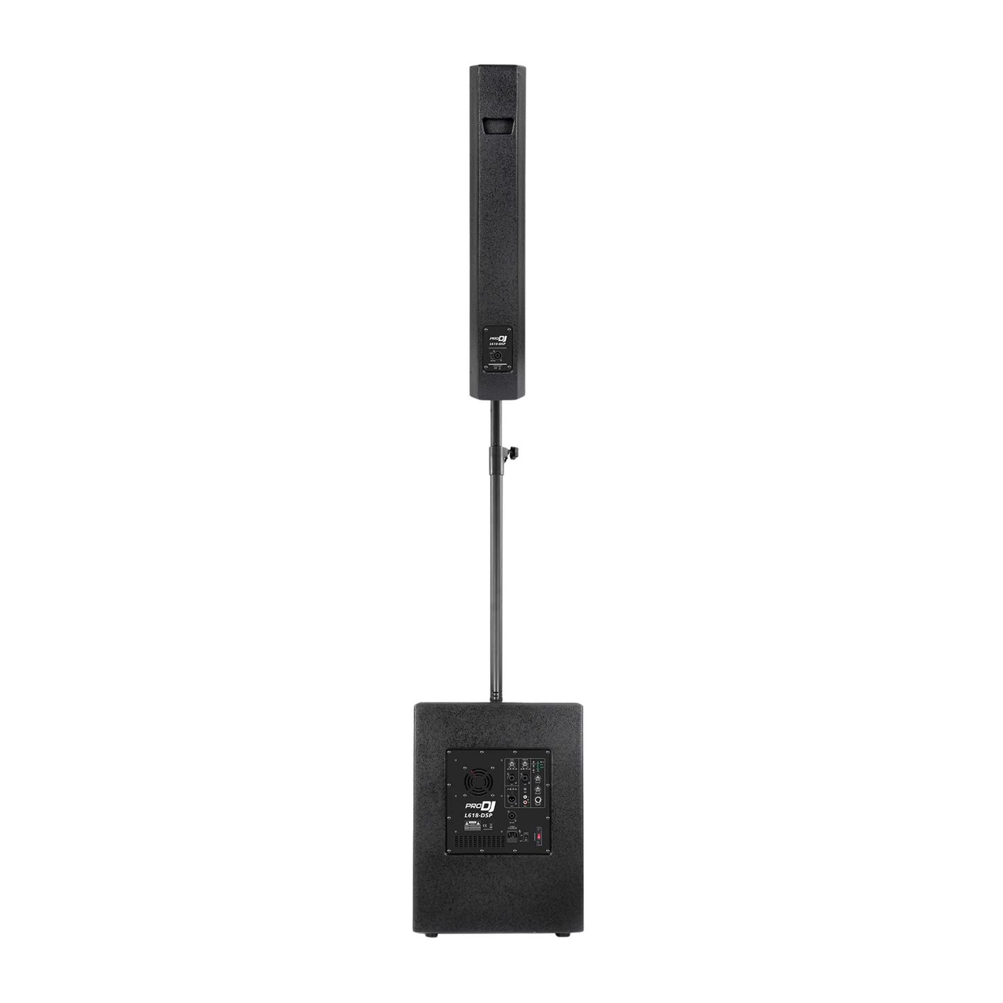 L618DSP SISTEMA ARRAY VERTICAL 18" 1500WTS RMS