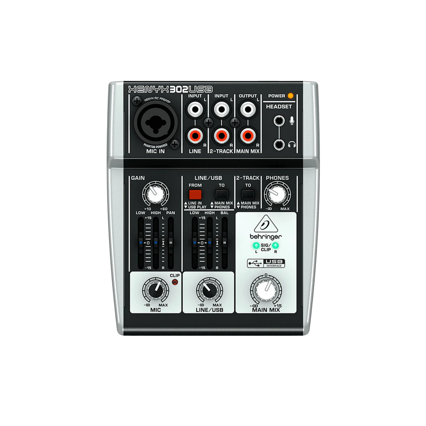 302USB CONSOLA BEHRINGER CON USB