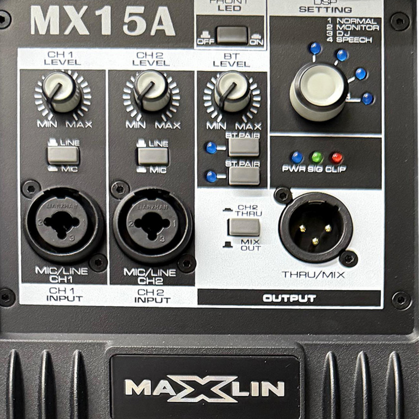 MX15A CABINA ACTIVA MAXLIN 15 PULGADAS 450WTS