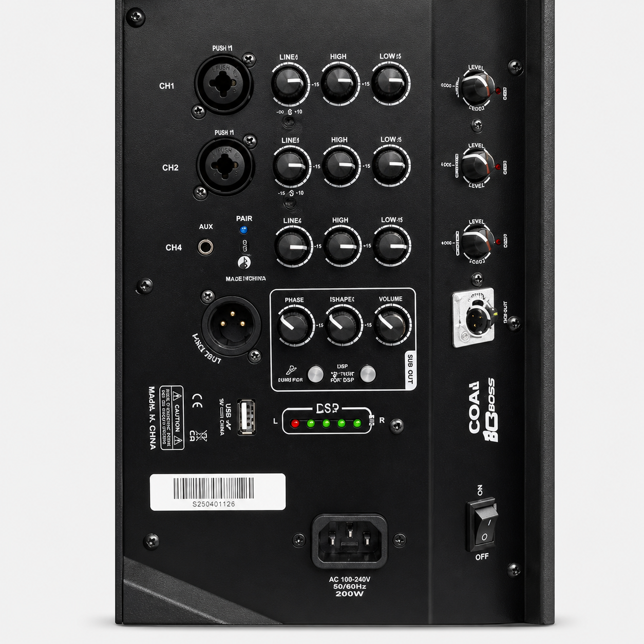 Pro DJ P8 GO Parlante Portatil Recargable Bluetooth 400w