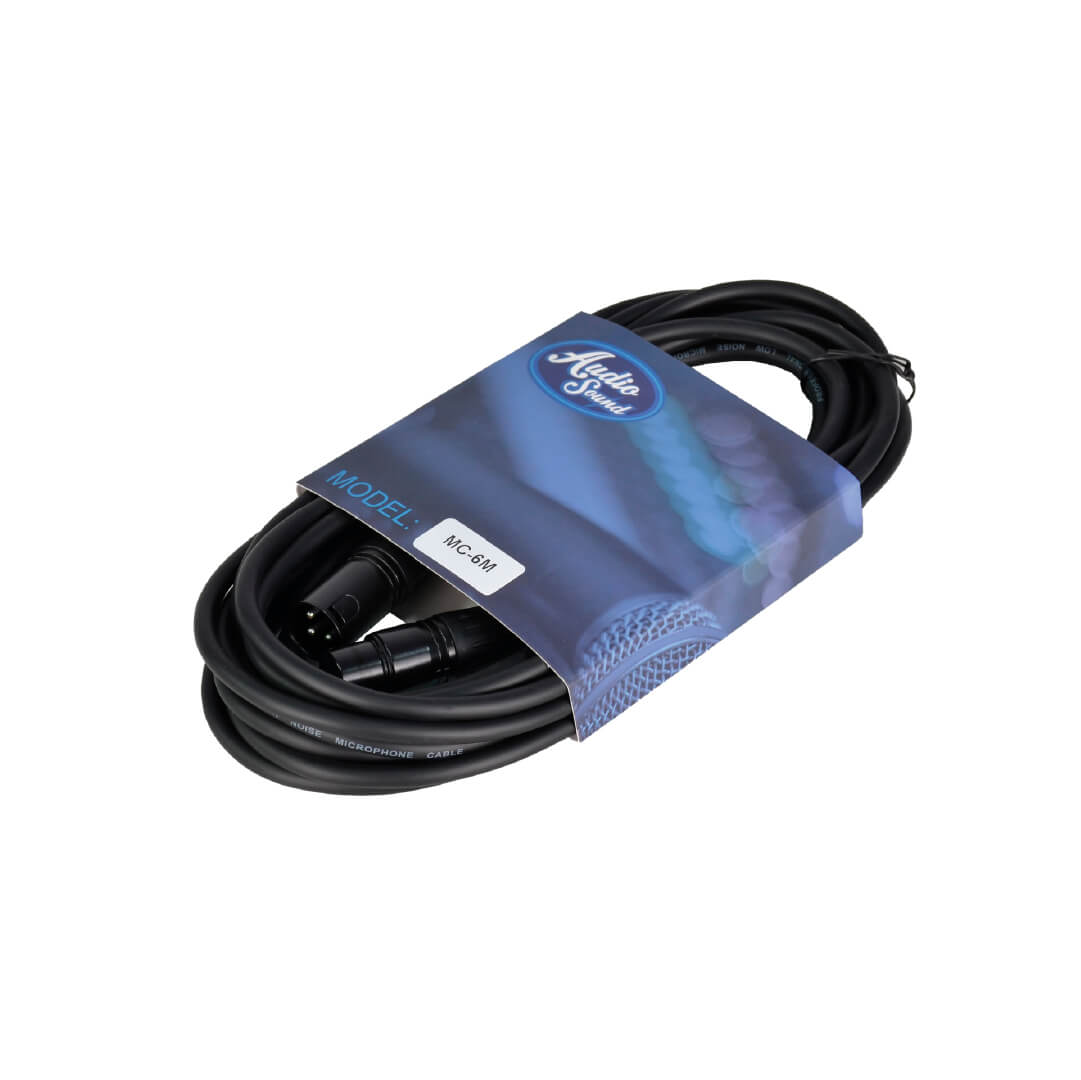 MC6M CABLE CANON CANON 6 METROS Audio Sound PARA MICROFONO