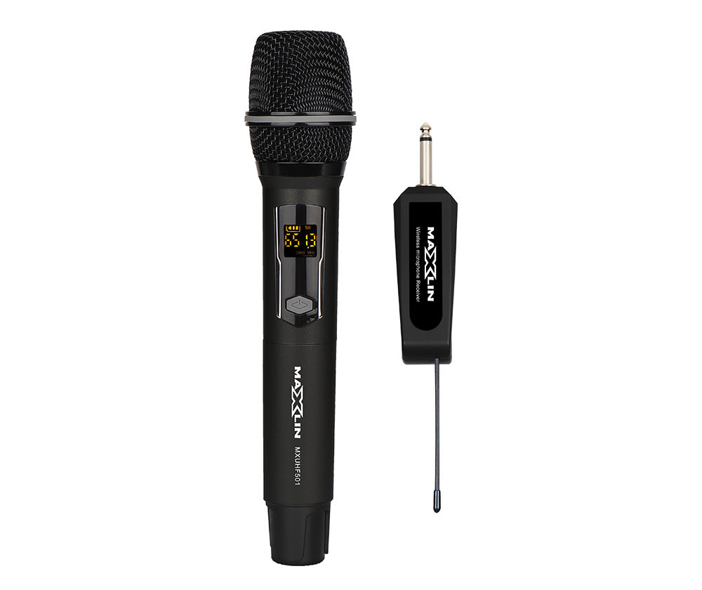 Micrófono Inalámbrico De Mano Maxlin MXUHF501