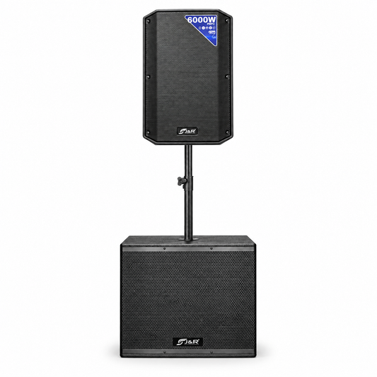 COMBO JYR CABINA DE 15 PULGADAS J5291 + BAJO DE 18 PULGADAS J5257