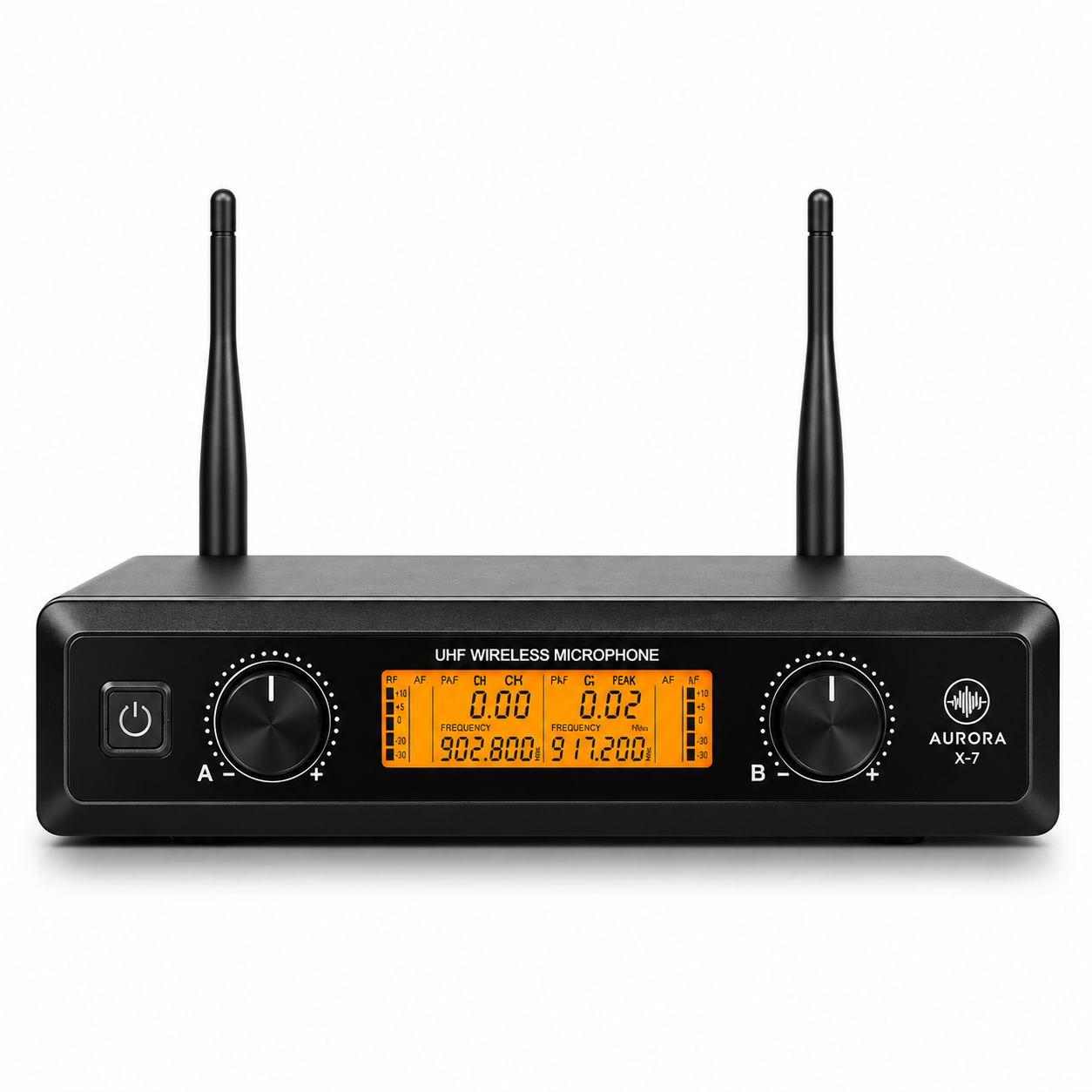 X7 MICROFONOS INALAMBRICOS CON RECEPTOR DOS ANTENAS