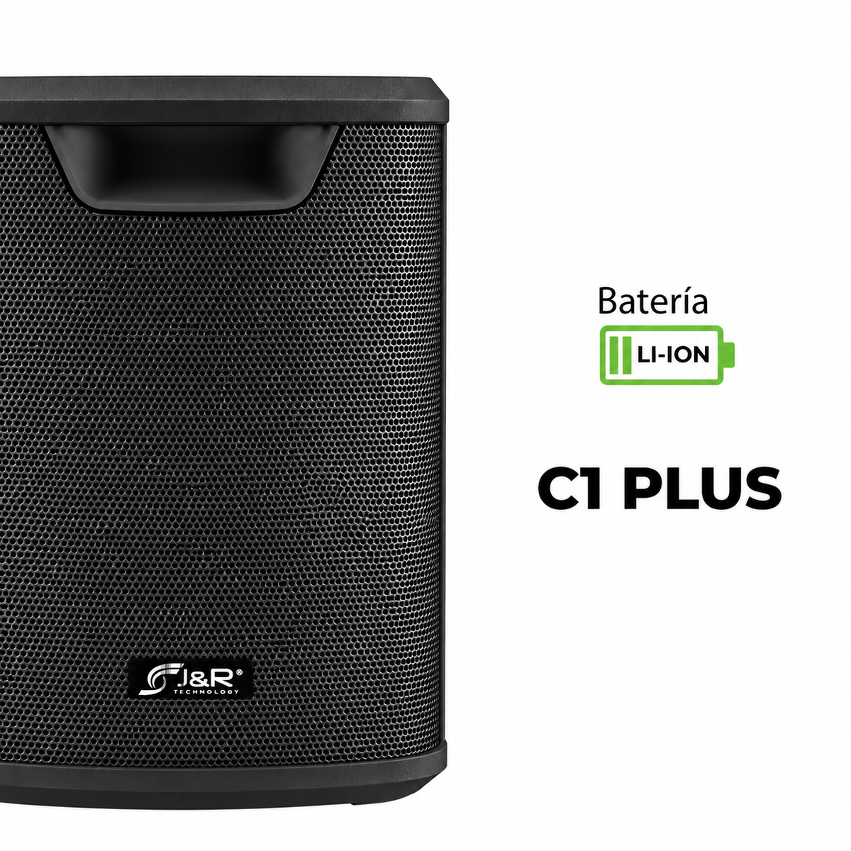 CABINA DE AUDIO RECARGABLE NEGRA PLUS 6.5 PULGADAS  J5276 N