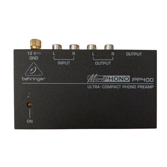 Preamplificador PP400 BEHRINGER para tornamesa
