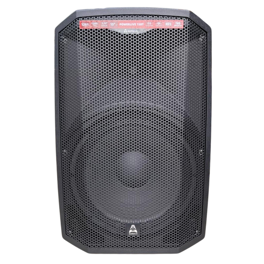 POWERLITE15BT CABINA AUDIO LIVE  DE 15 PULGADAS