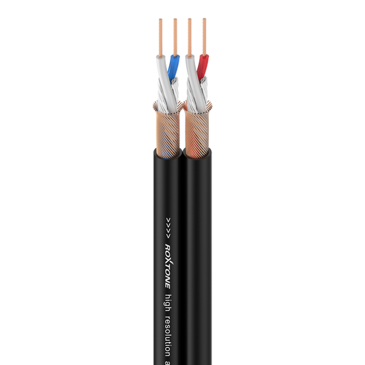 AC020 Cable de audio plano- 26AWG-2x2x0,14 mm²
