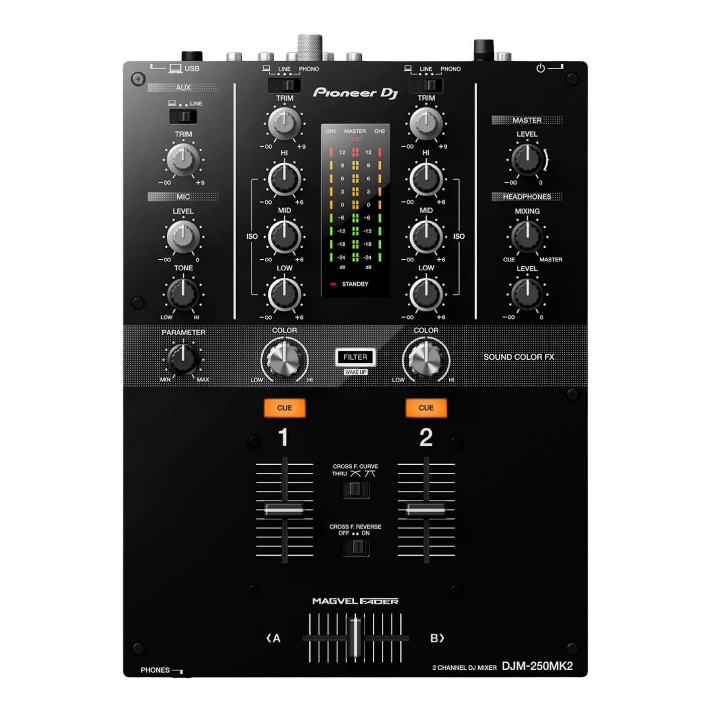 DJM-250MK2 PIONEER DJ Mezclador 2 canales