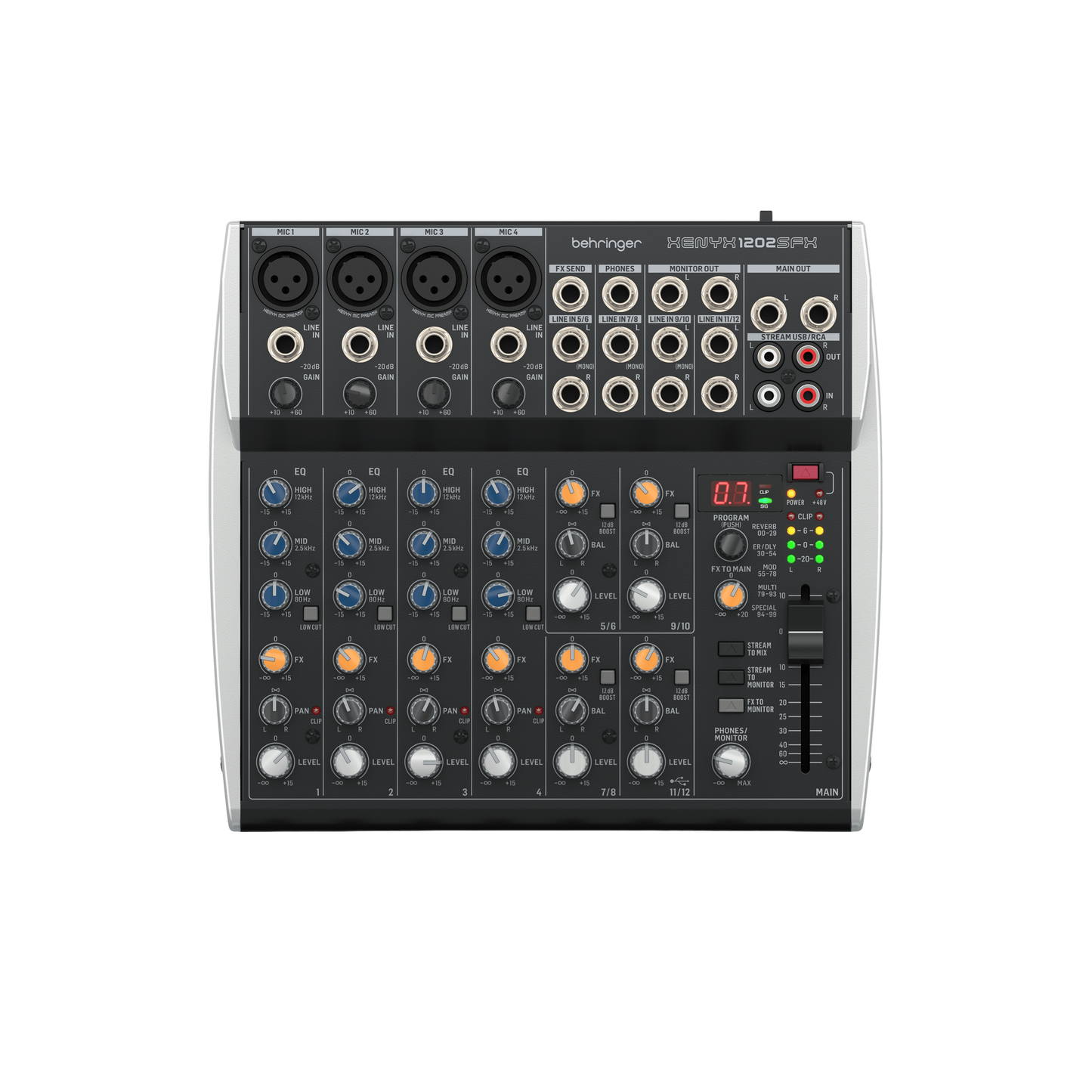 XENYX 1202SFX CONSOLA BEHRINGER ANALOGA 8 CANALES