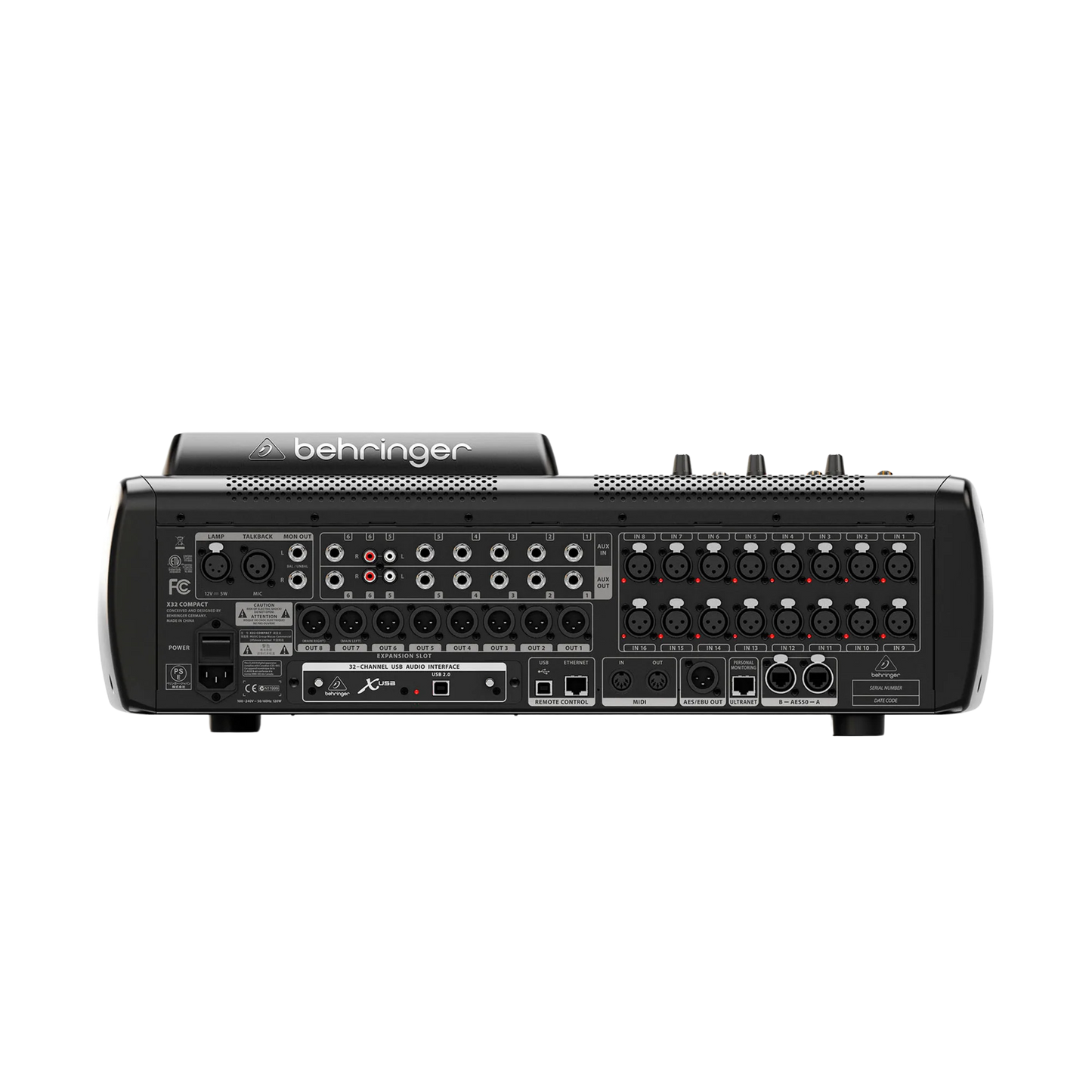 X32 COMPACT CONSOLA BEHRINGER DIGITAL 16 CANALES