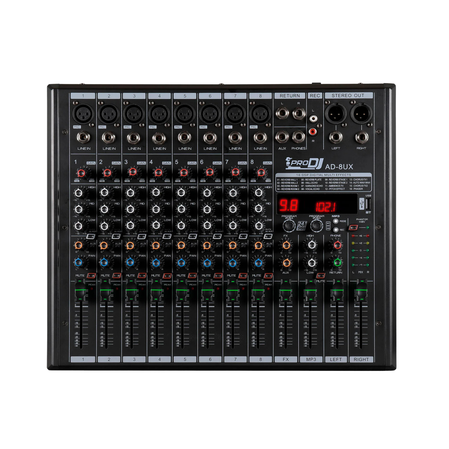 AD 8UX PRO DJ
