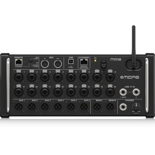 MR18 CONSOLA DIGITAL MIDAS 18 CANALES