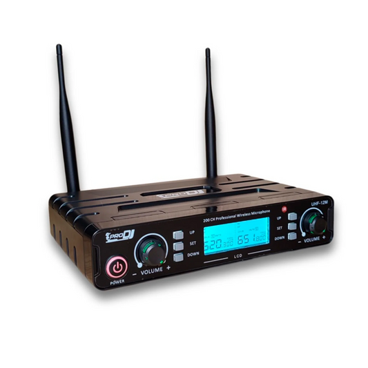 MICROFONO PRO DJ UHF-12M