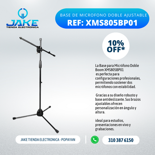 Base De Microfono XMS805BP01