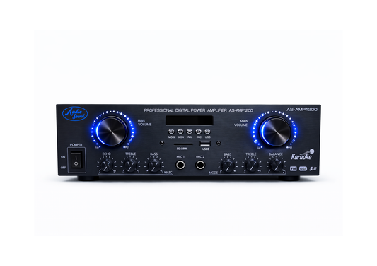 As-amp1200 Amplificador De Sonido Audio Sound