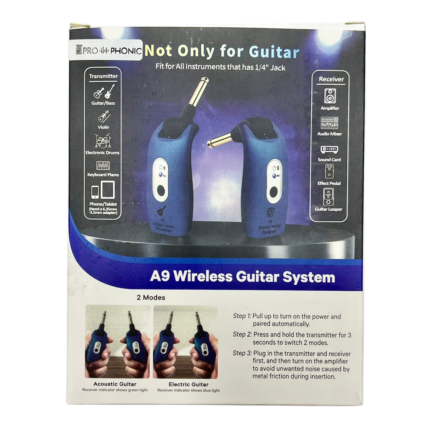 A9 Wireless Guitar System.