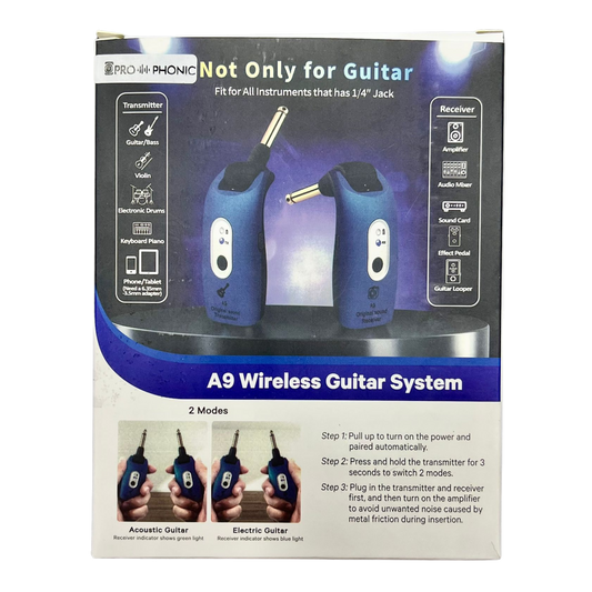 A9 Wireless Guitar System.