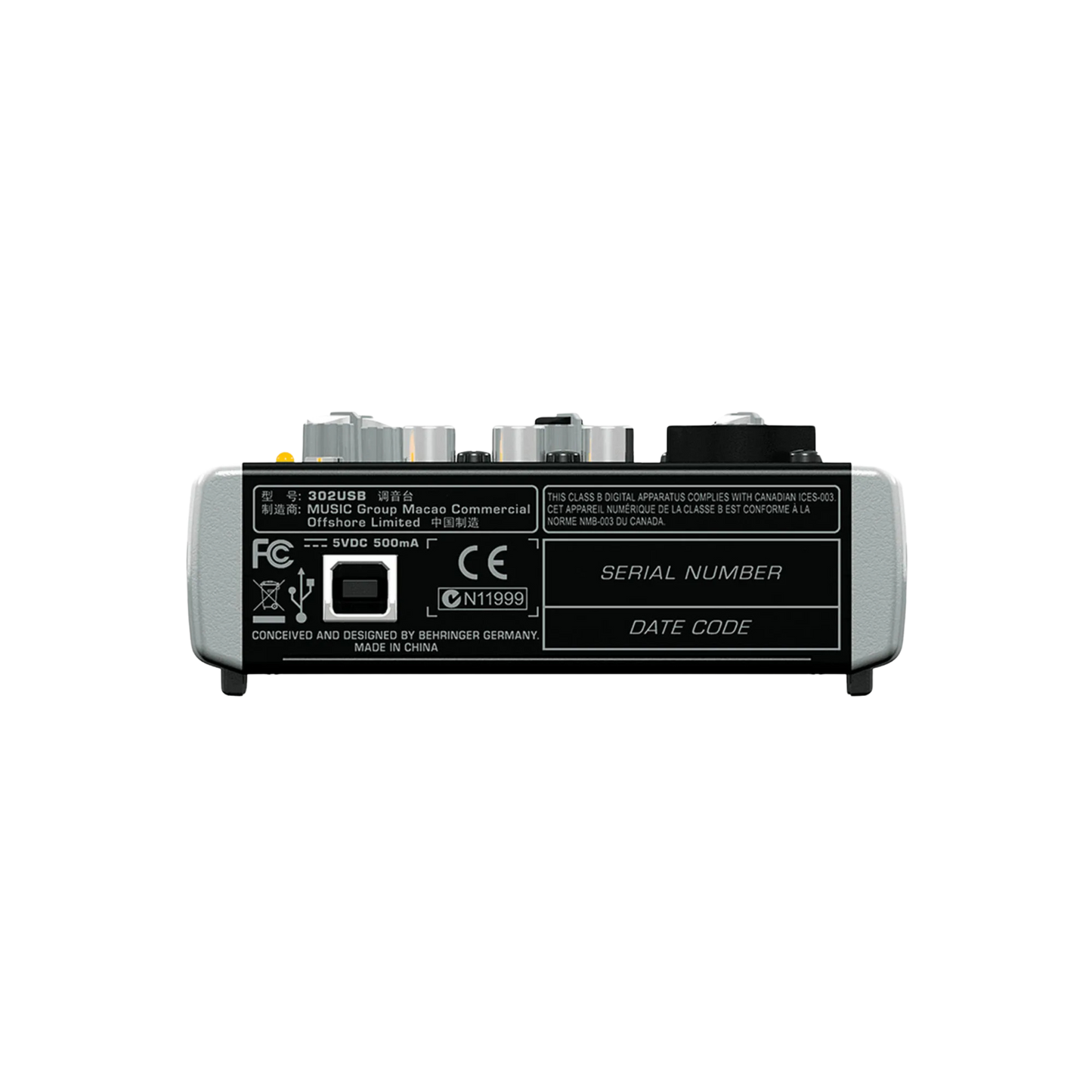 302USB CONSOLA BEHRINGER CON USB