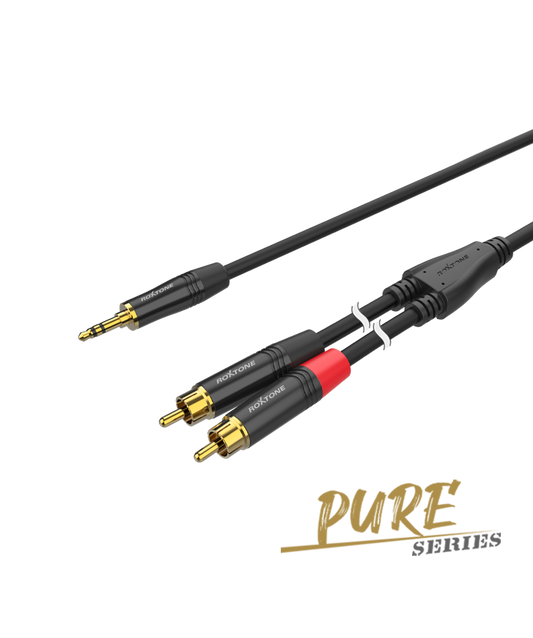 PACC150L3  Cable de conexión de audio premium 3 METROS