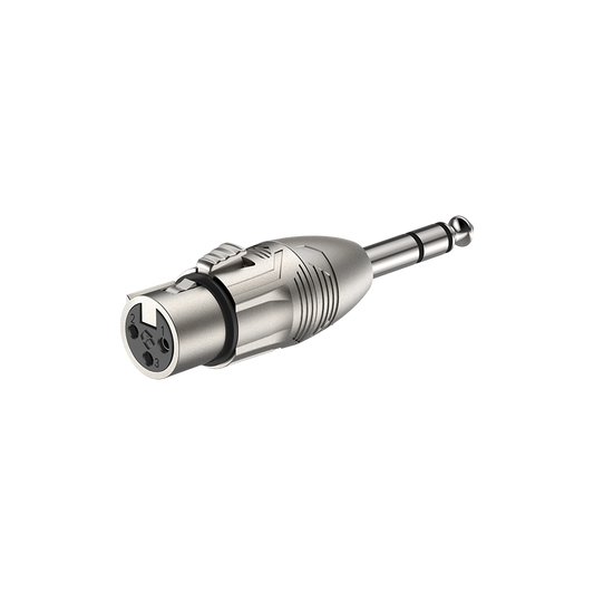 RA3XFJM Conector macho estéreo de 6,5 mm - XLR hembra de 3 pines