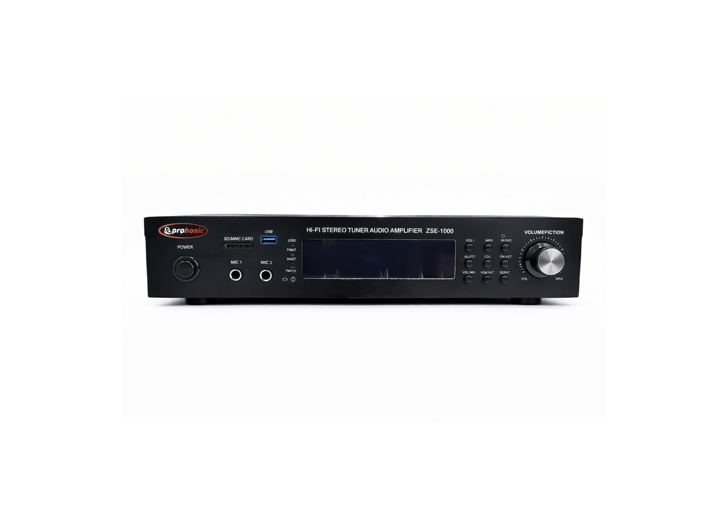 ZSE1000 AMPLIFICADOR PROPHONIC CON PUERTO USB-TARJETA-SD-BLUETOOH-FM