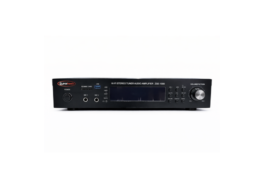 ZSE1000 AMPLIFICADOR PROPHONIC CON PUERTO USB-TARJETA-SD-BLUETOOH-FM