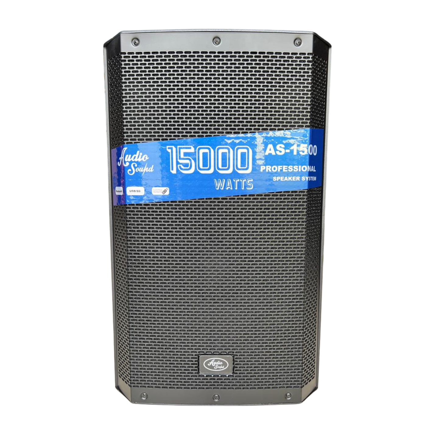 AS-1500 CABINA ACTIVA AUDIO SOUND 15 PULGADAS BLUETOOTH/USB/FM