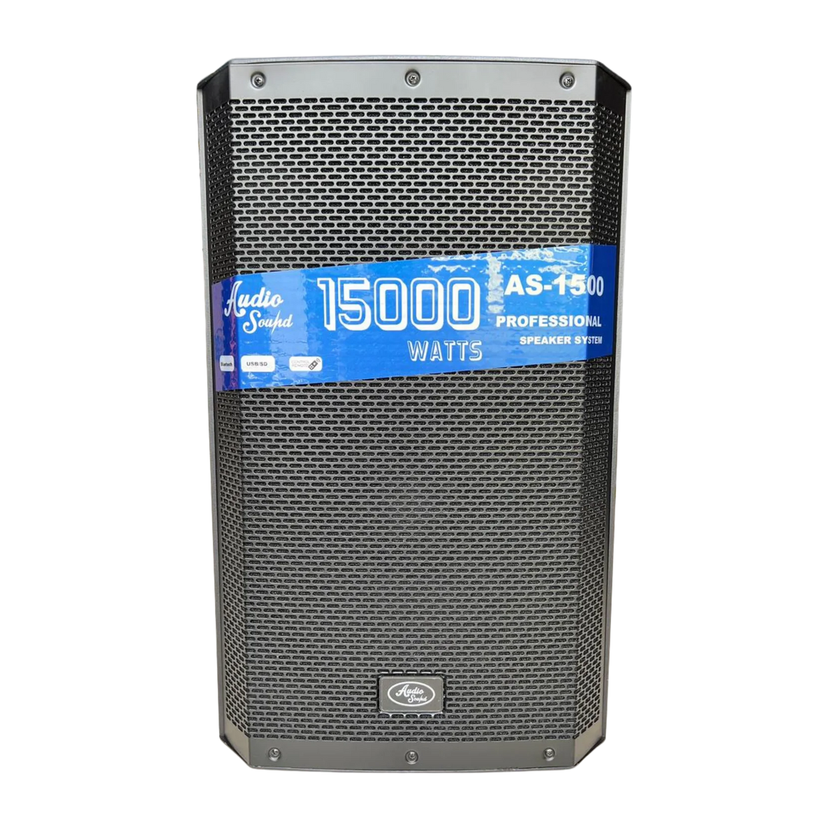 Combo Audio Sound AS-1500 de 15 + bajo activo ASS-18 de 18 + soporte y cable XLR de 3 metros