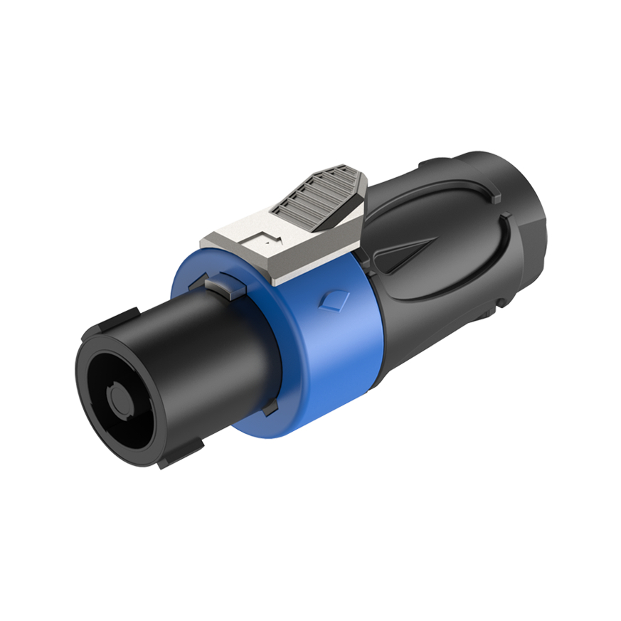 RS4F-N-BU Conector Speakon Macho