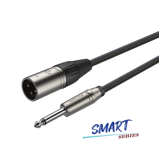 SMXJ250L6 CABLE XLR MACHO A PLUG 1/4 MONO 6MTS