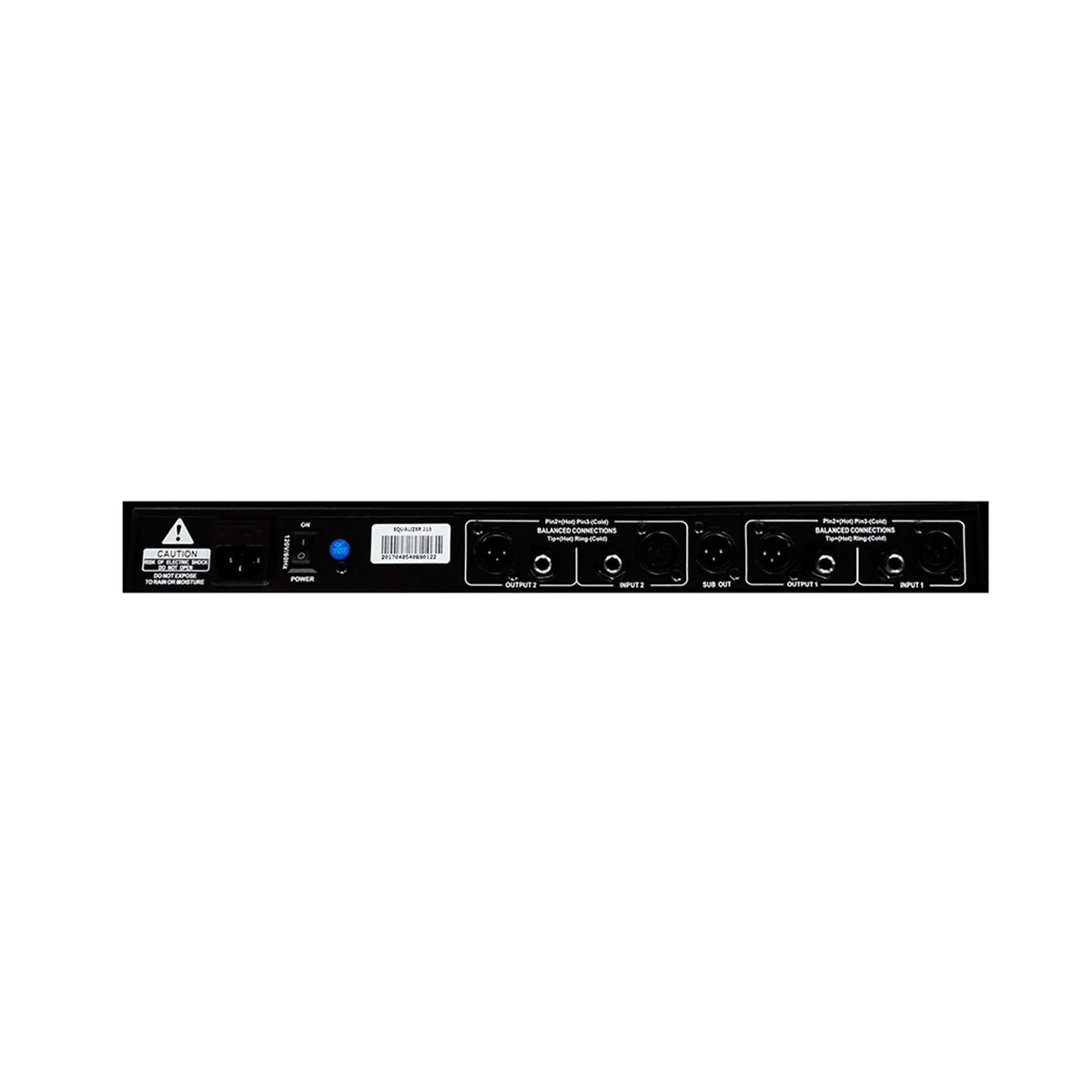 Ecualizador 215 PRO DJ gráfico