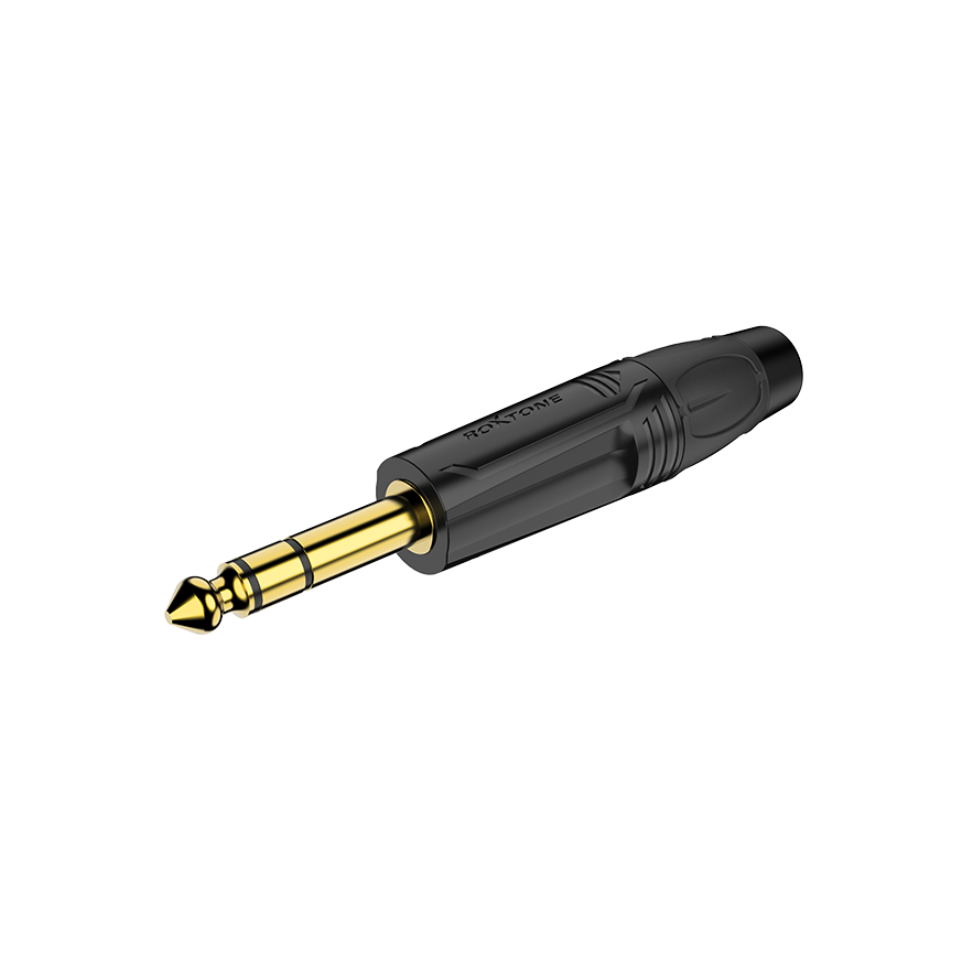 RJ3P-BG CONECTOR PLUG 6.3 ESTEREO MACHO