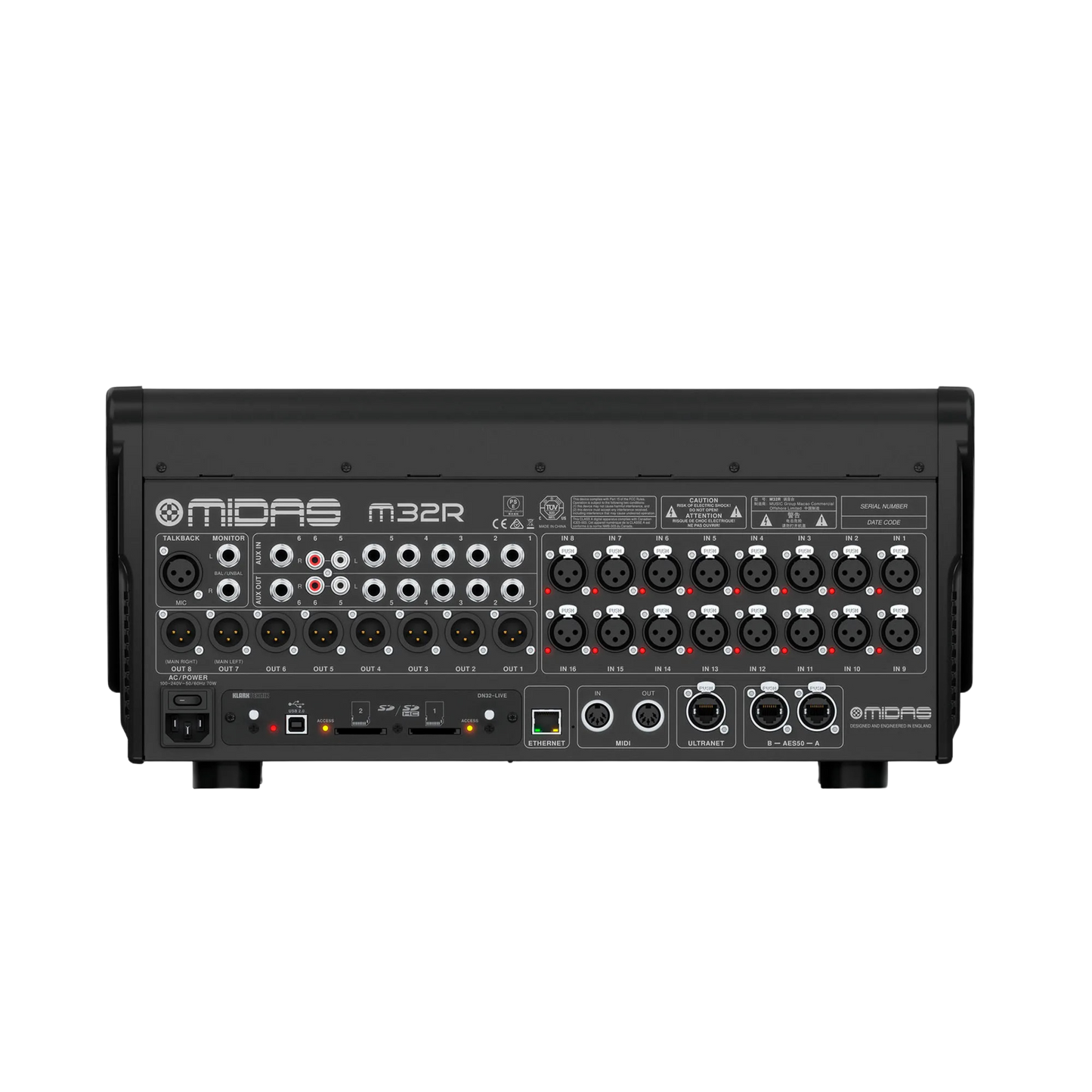 MR32R LIVE CONSOLA DIGITAL 16 CANALES