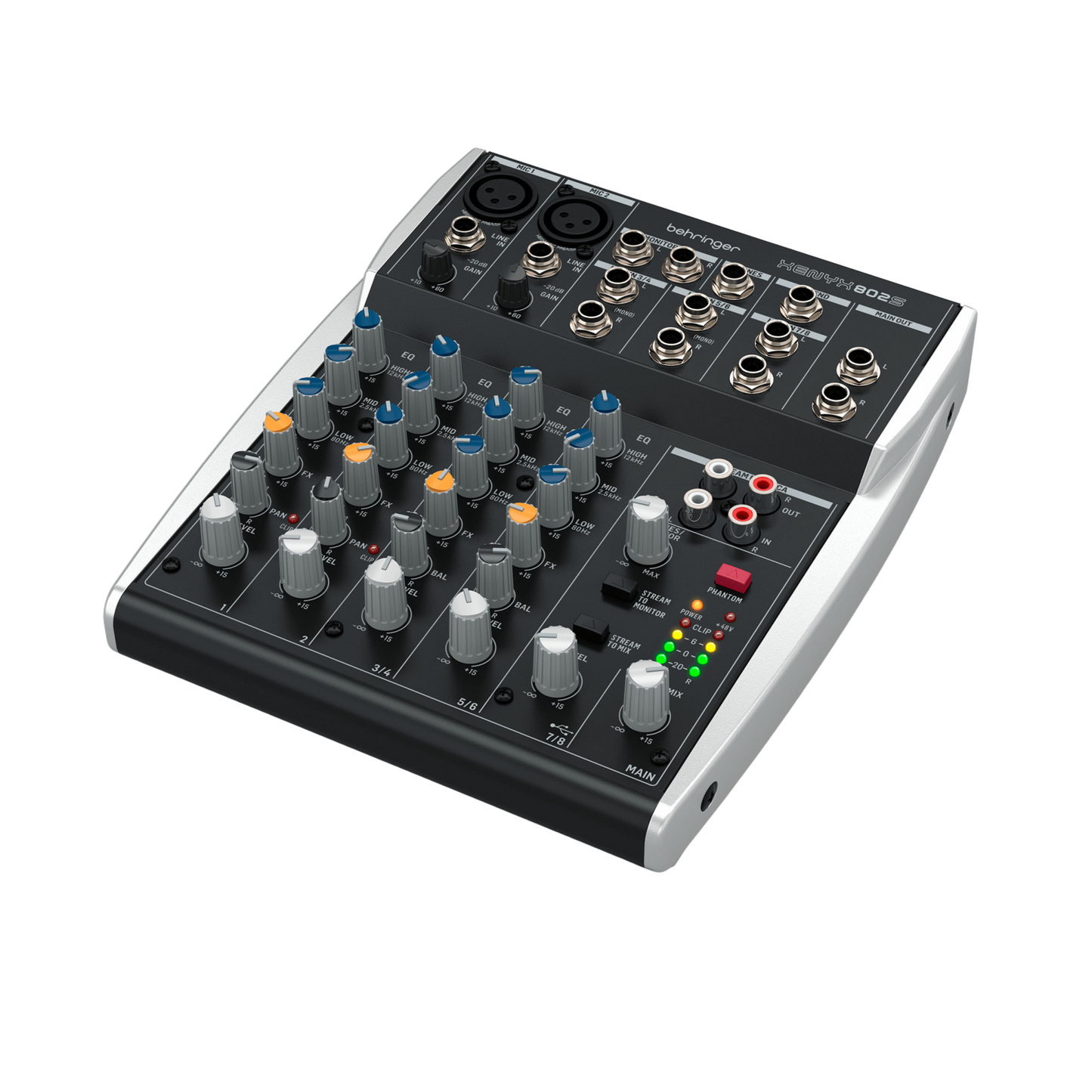 XENYX 802S CONSOLA BEHRINGER ANALOGA 4 CANALES