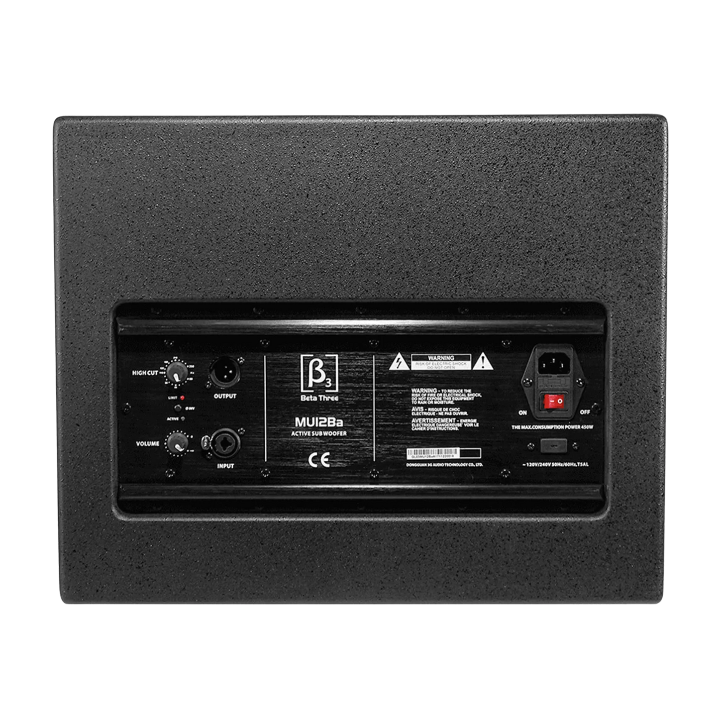 MU12BA BAJO BETA THREE 12" 300W