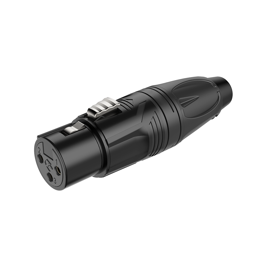RX3F-BG CONECTOR XLR CANON HEMBRA