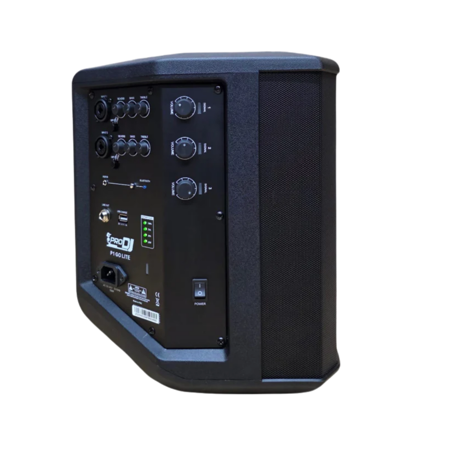 P1GO LITE PRO DJ ALTAVOZ DE 6.5 PULGADAS RECARGABLE