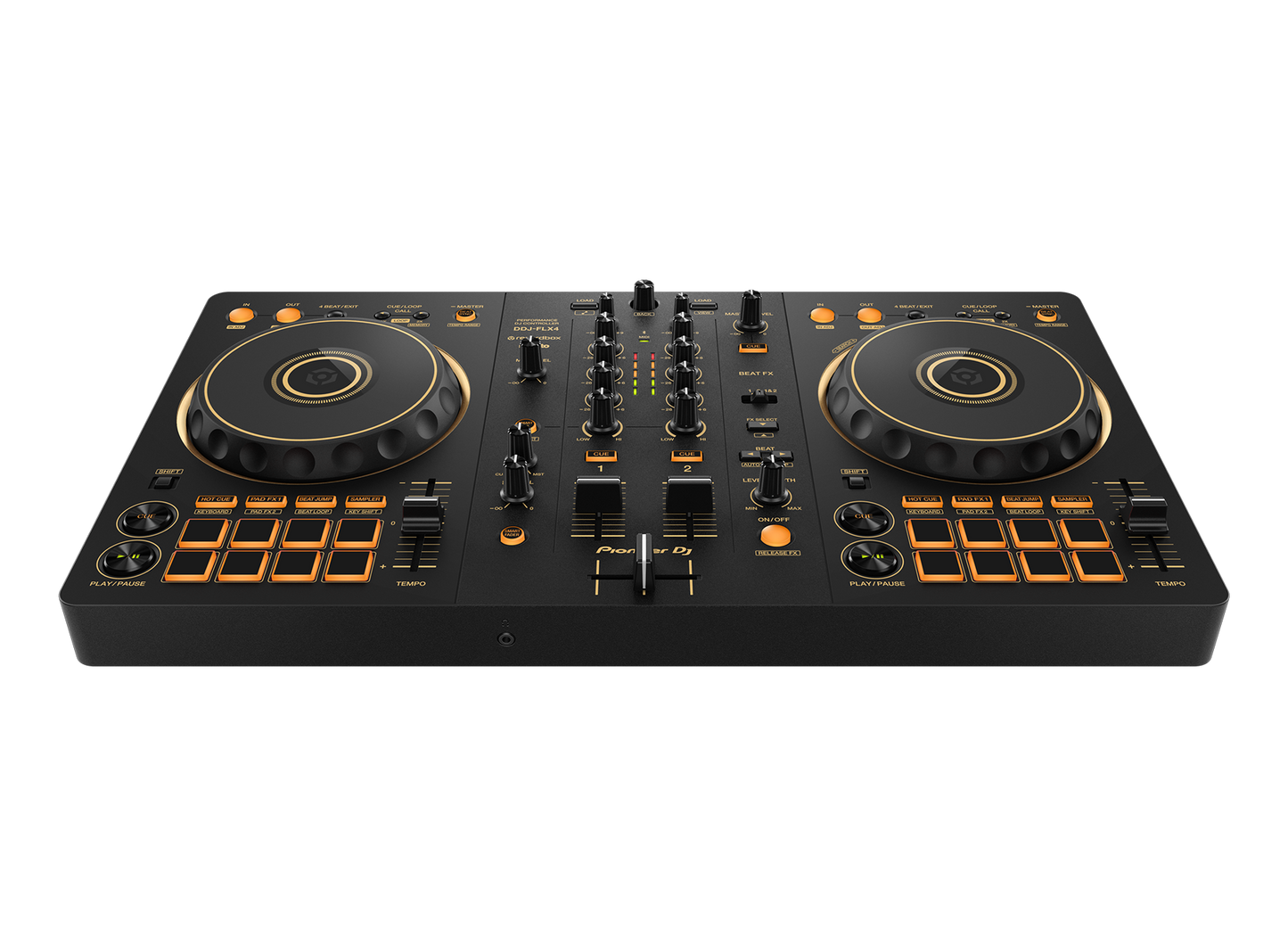 DDJ-FLX4N CONTROLADORA PIONEER DJ DORADA