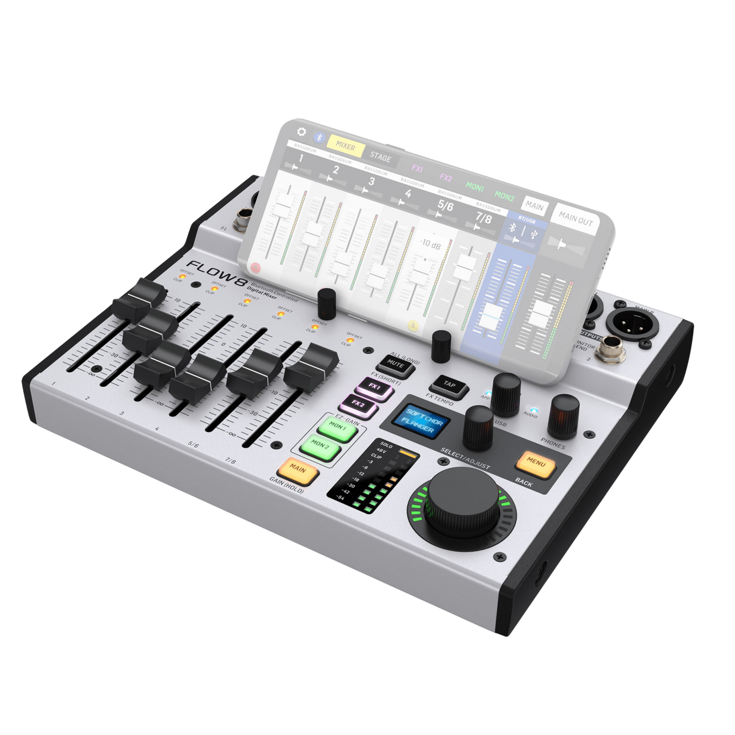 FLOW 8 BEHRINGER CONSOLA DIGITAL 8 CANALES