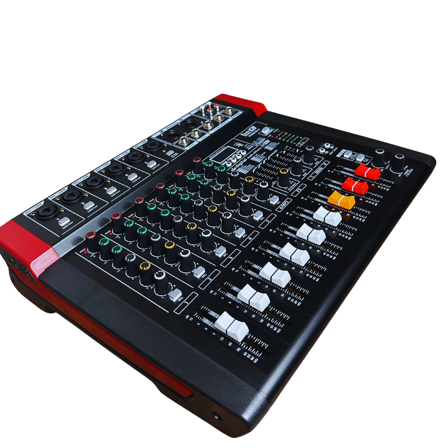 PM60S-II CONSOLA PRO DJ PASIVA 6 CANALES