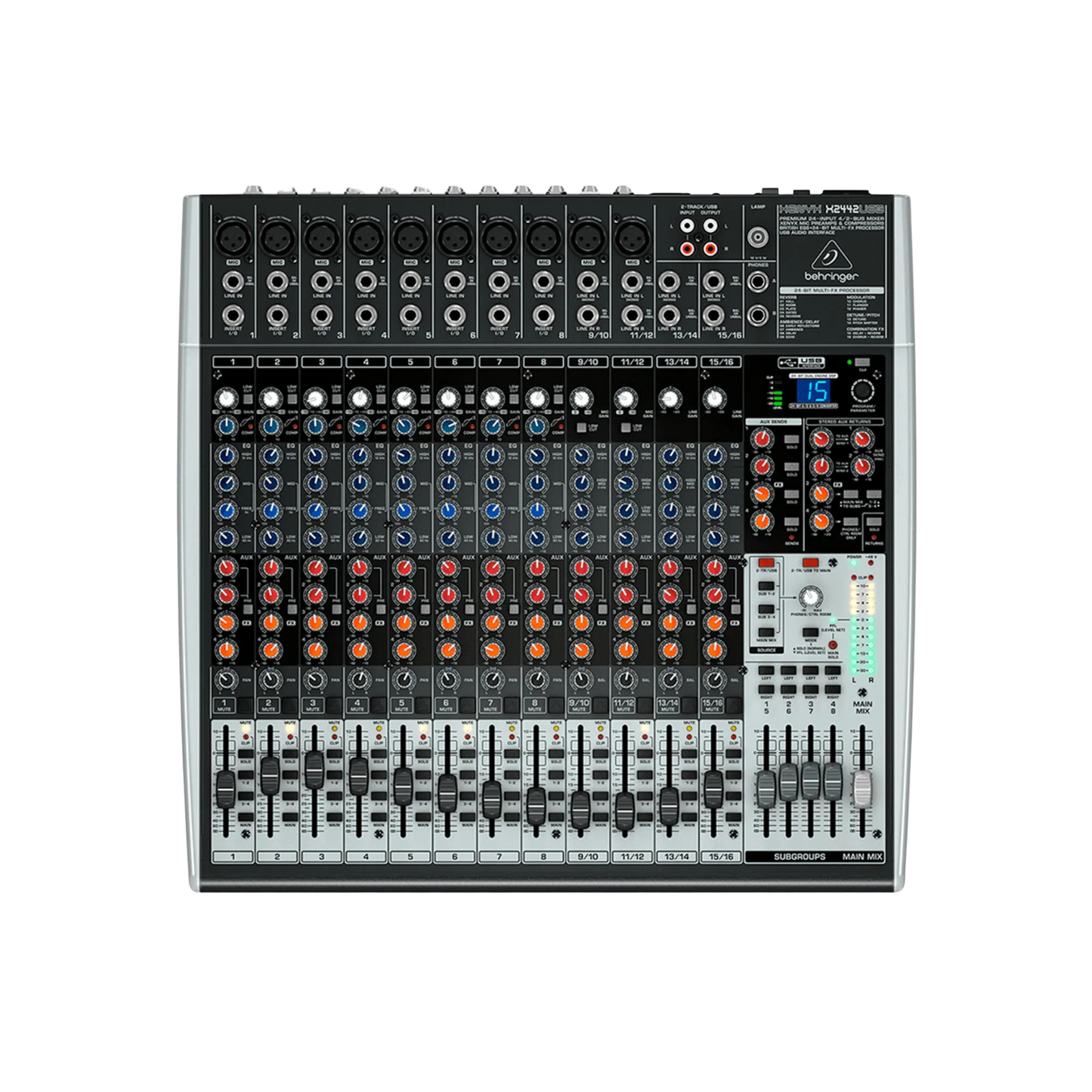 X2442USB CONSOLA BEHRINGER ANALOGA