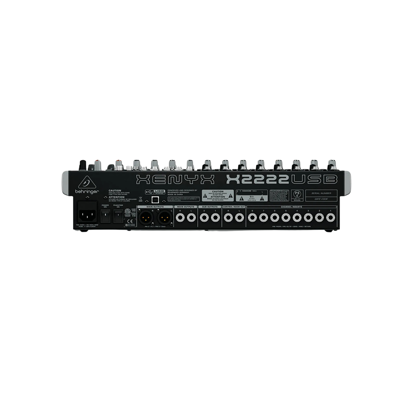X2222USB CONSOLA BEHRINGER ANALOGA