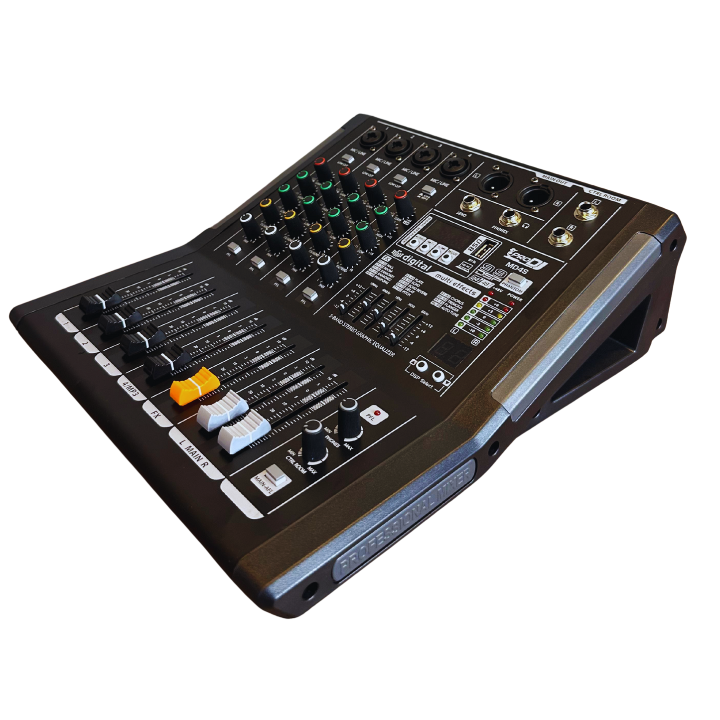 MD4S CONSOLA PRO DJ PASIVA 4 CANALES