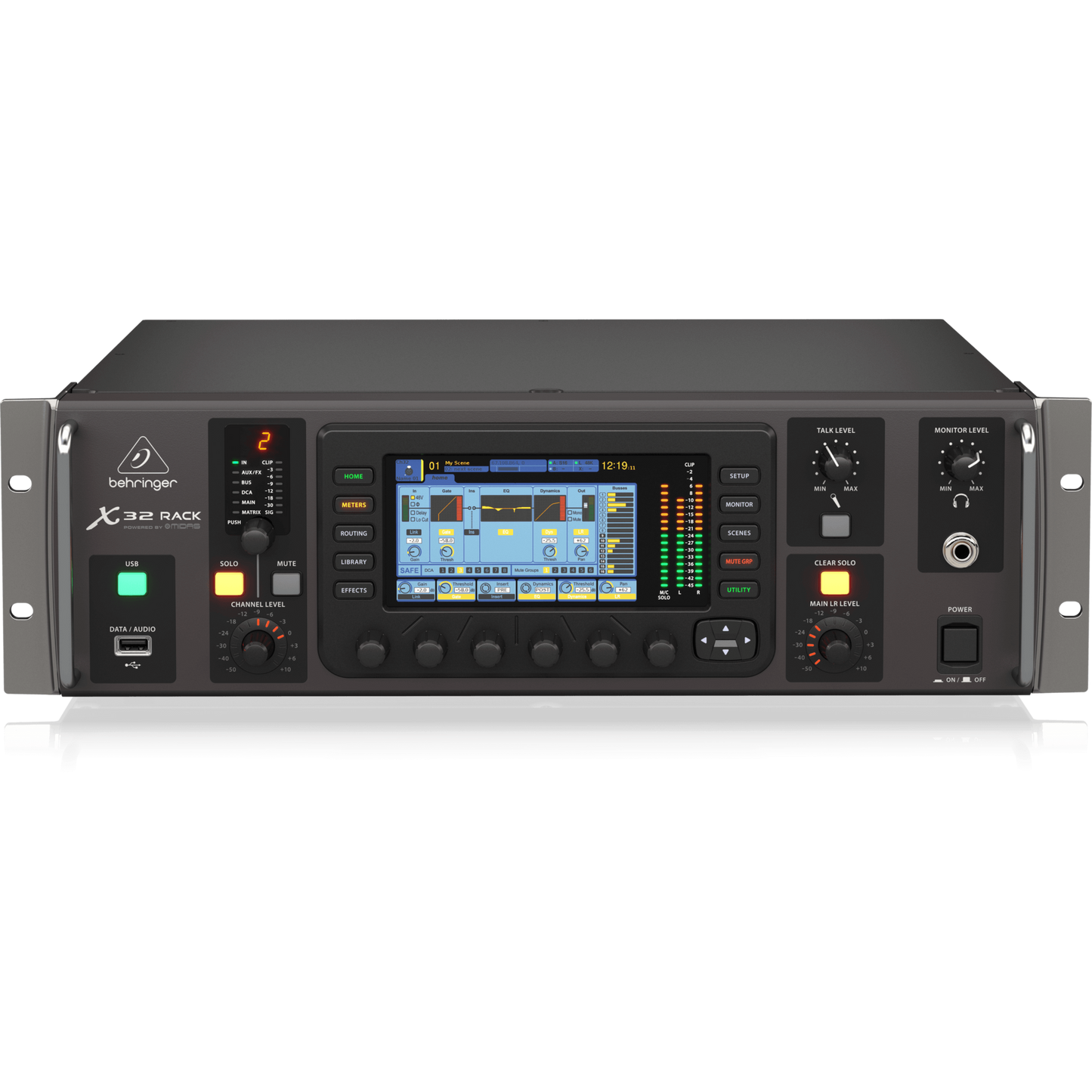 X32 RACK CONSOLA BEHRINGER DIGITAL 16 CANALES