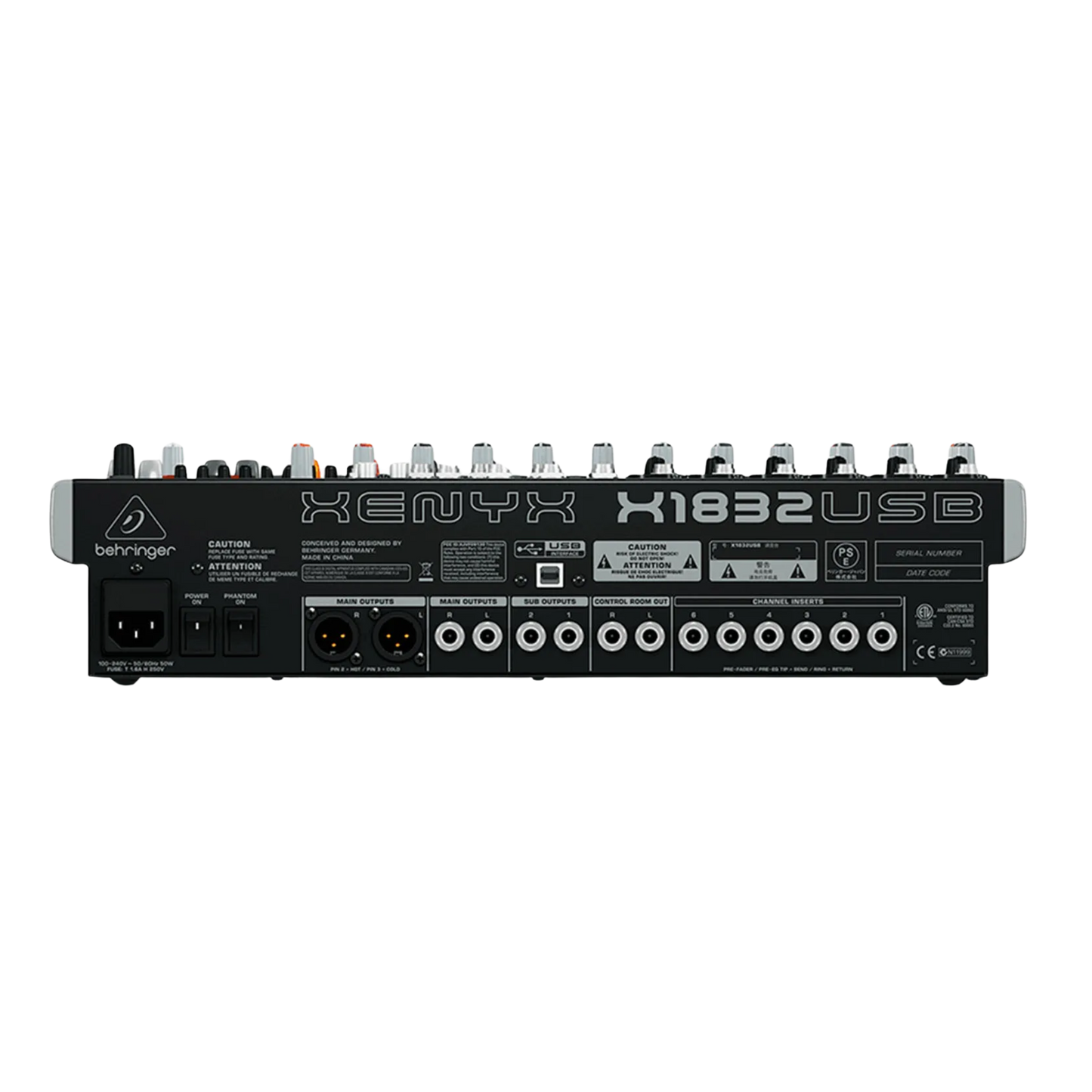 X1832USB CONSOLA BEHRINGER ANALOGA