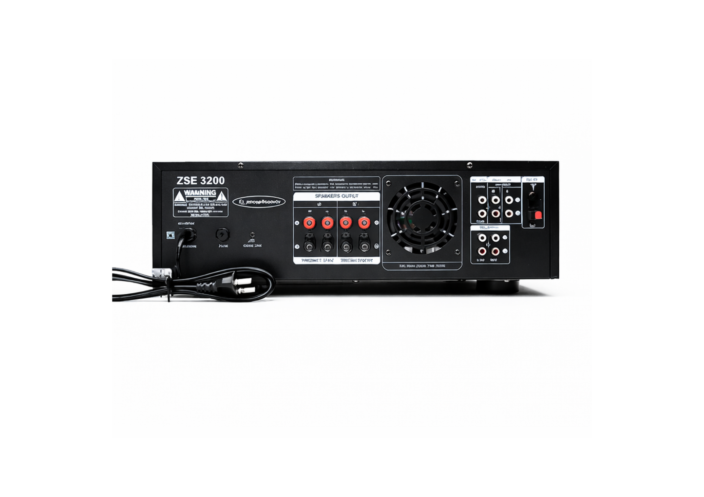 ZSE-3200 Amplificador Estéreo 3000W