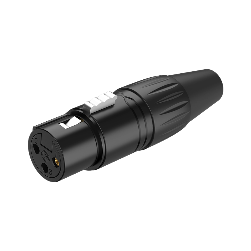 RX3MP-BG CONECTOR XLR CANON HEMBRA