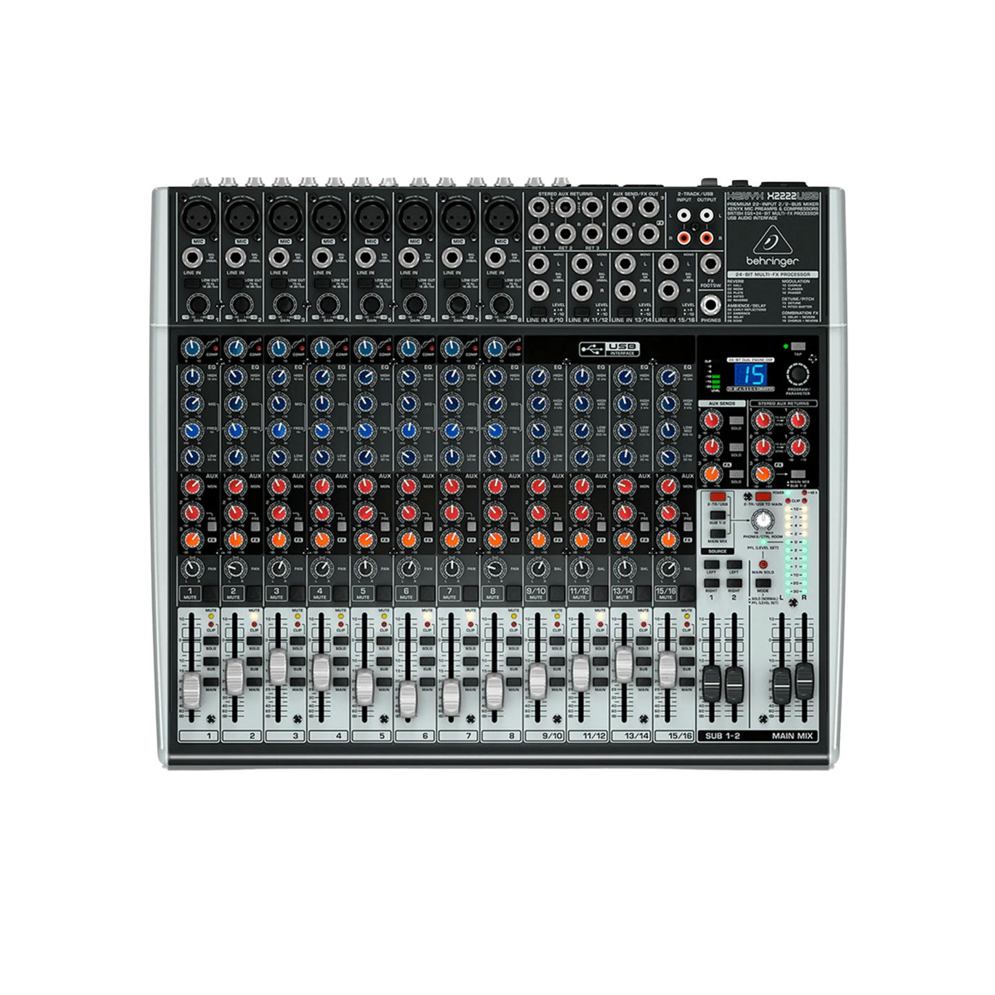 X2222USB CONSOLA BEHRINGER ANALOGA